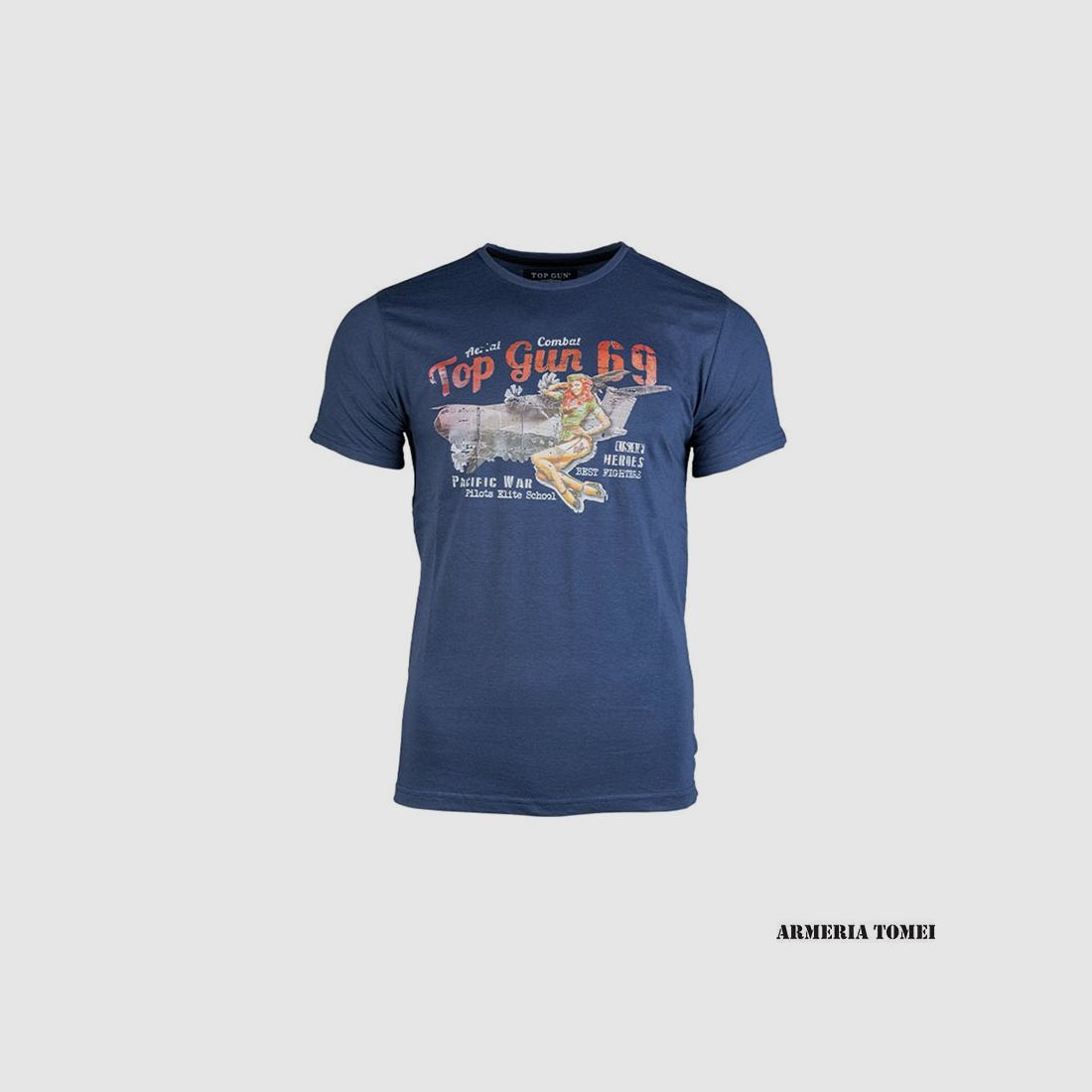 T-SHIRT – TOP GUN Blau Navy, Bild 1 von 2