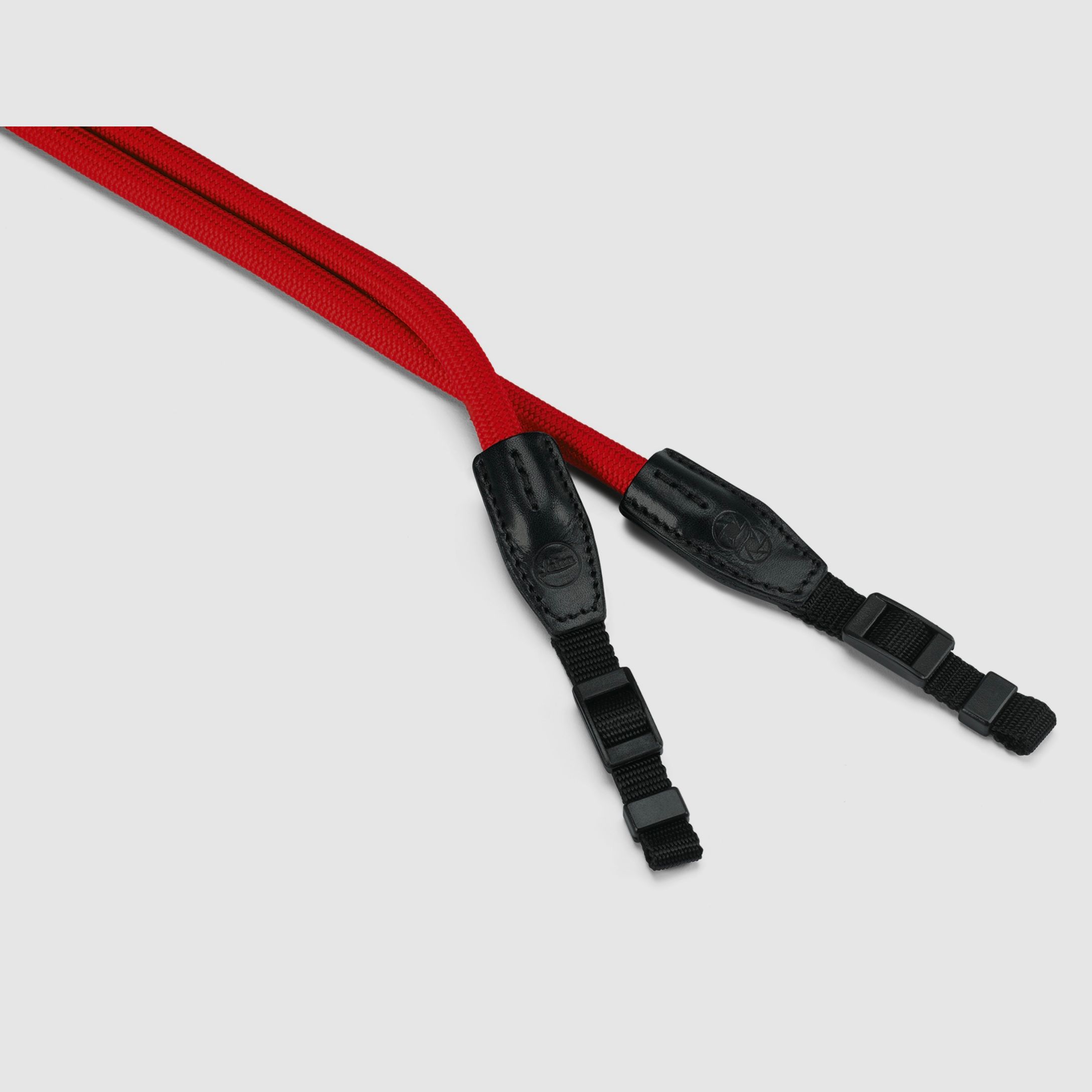 Leica 19597 Correa de cuerda SO roja de 126 cm diseñada por COOPH Seilband Trageriemen