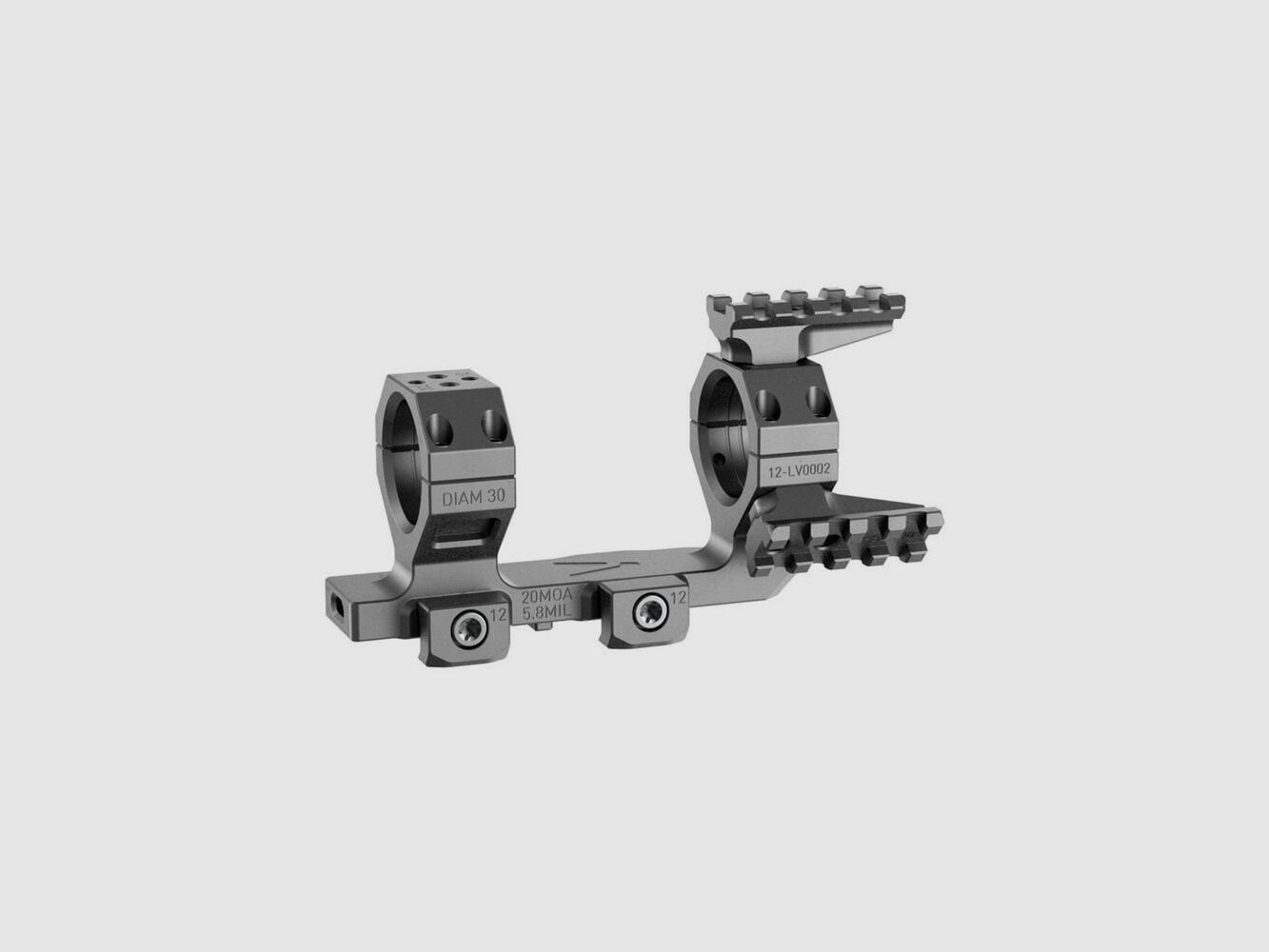 Montage Audere Levitas 20 MOA 30mm
