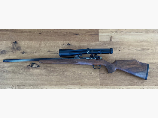 Repetierbüchse Büchsenmacherei Niesser Linksschaft 308 Win mit S&B 4-16x50 Absehen: Fine Crosshair