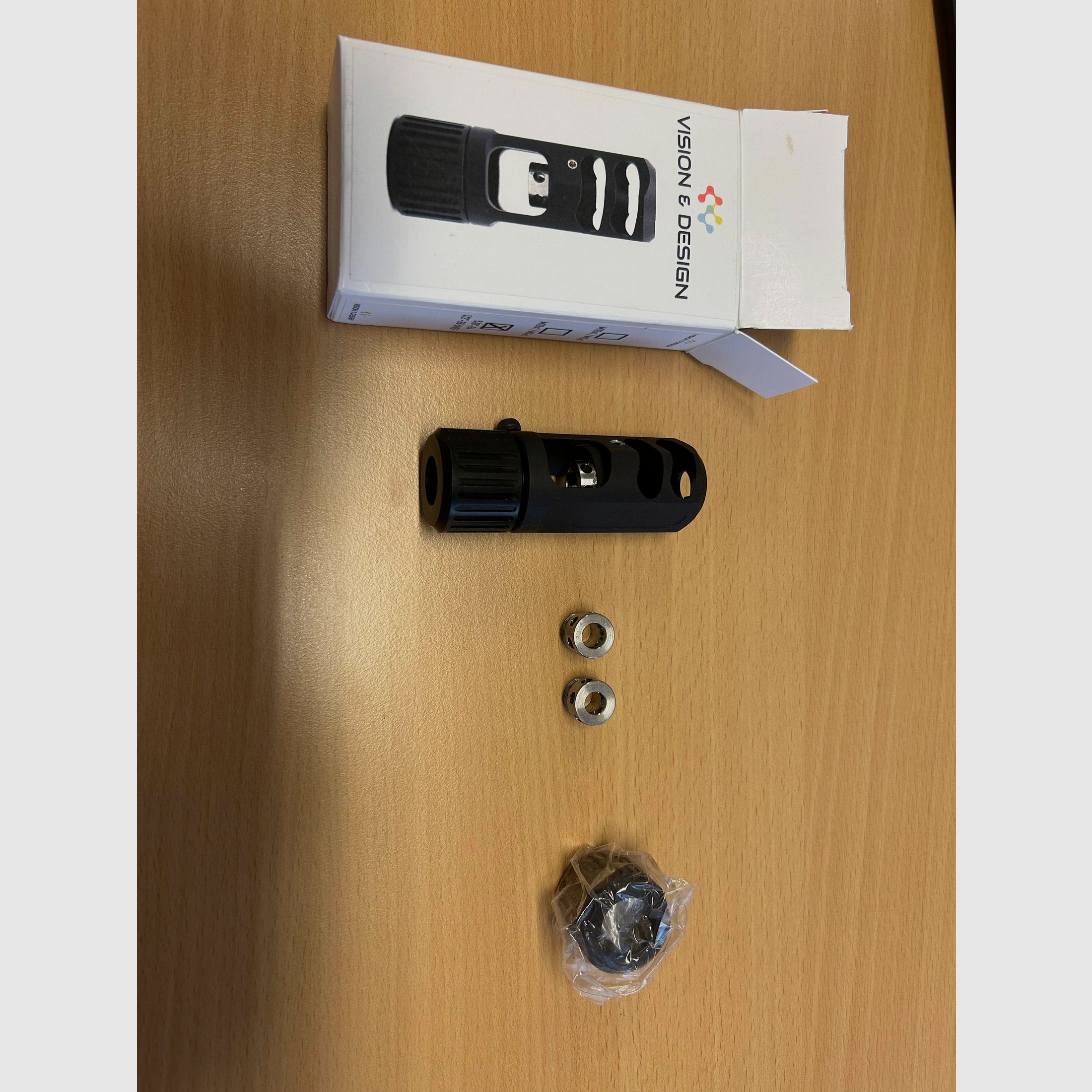 Vision Design TROLL frein de bouche (6mm/6,5mm/.308 - 1/2-28/5/8x24)