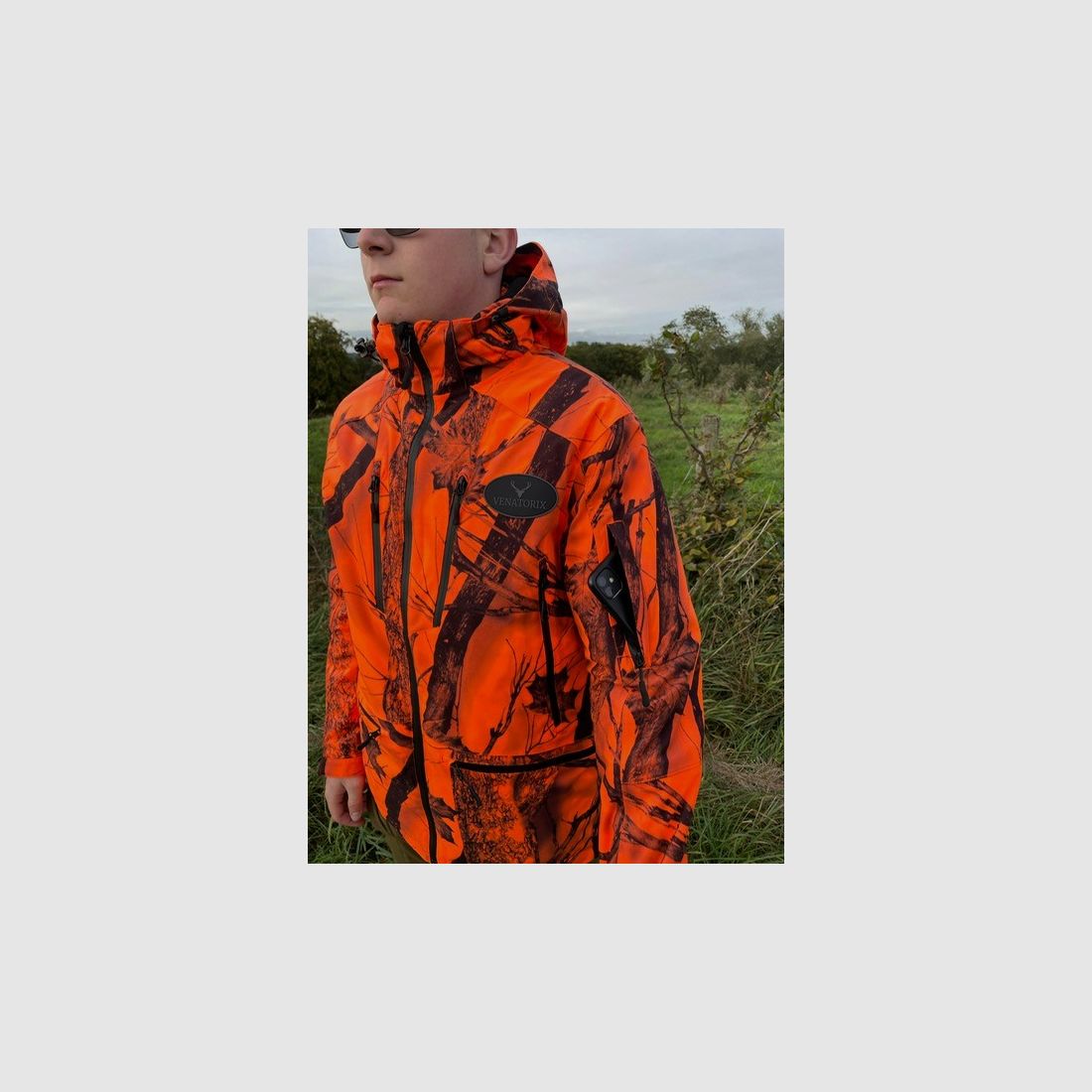 VENATORIX Veste de chasse chauffante haute visibilité « Driven Hunt » unisexe, image 9 sur 13