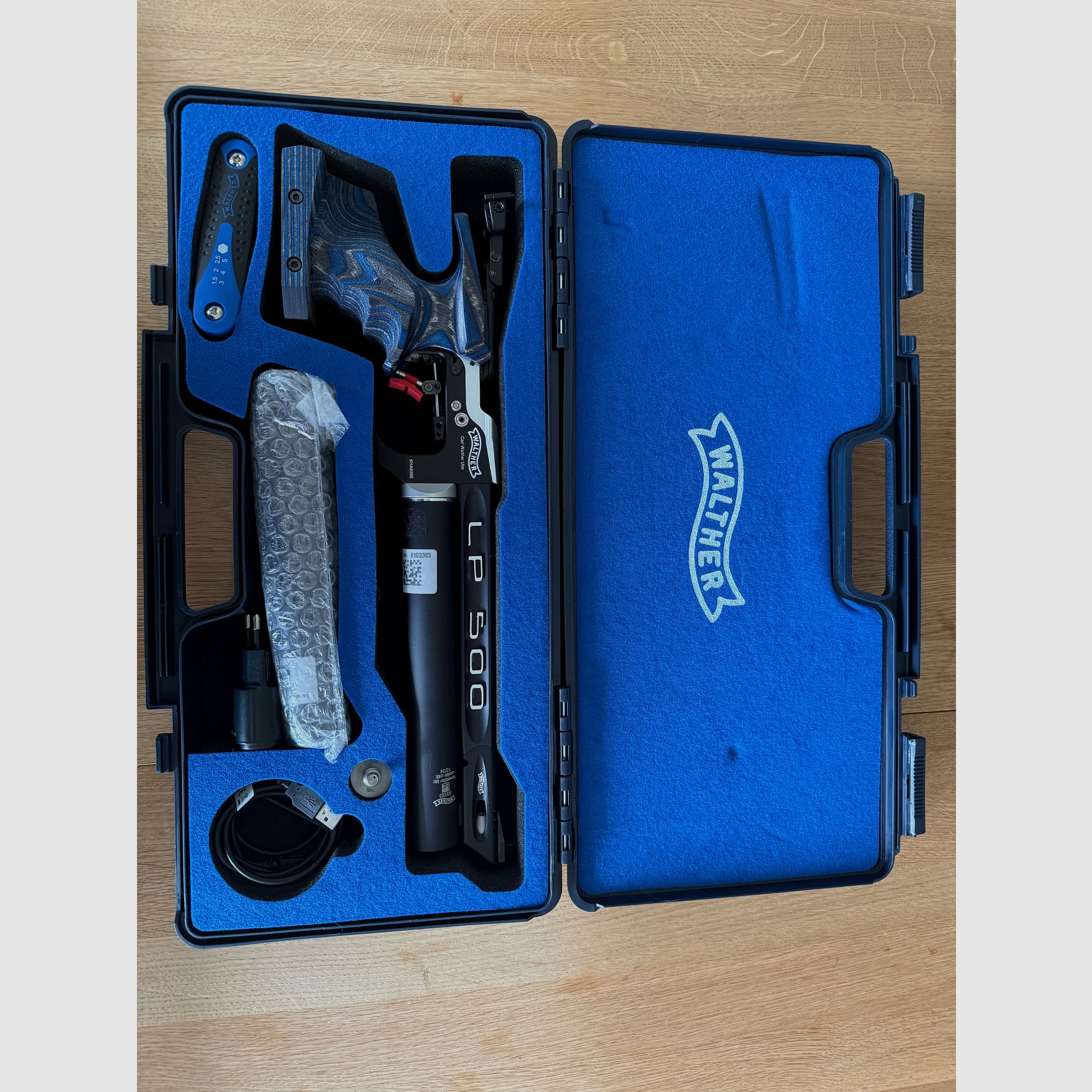 Walter LP 500 Expert mit elektronischem Abzug