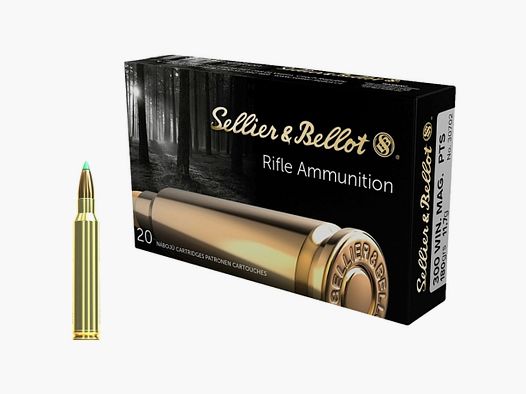 MUNICION SELLIER BELLOT C/300 WIN.MAG. PTS 180 GR. 20 UD. 30702