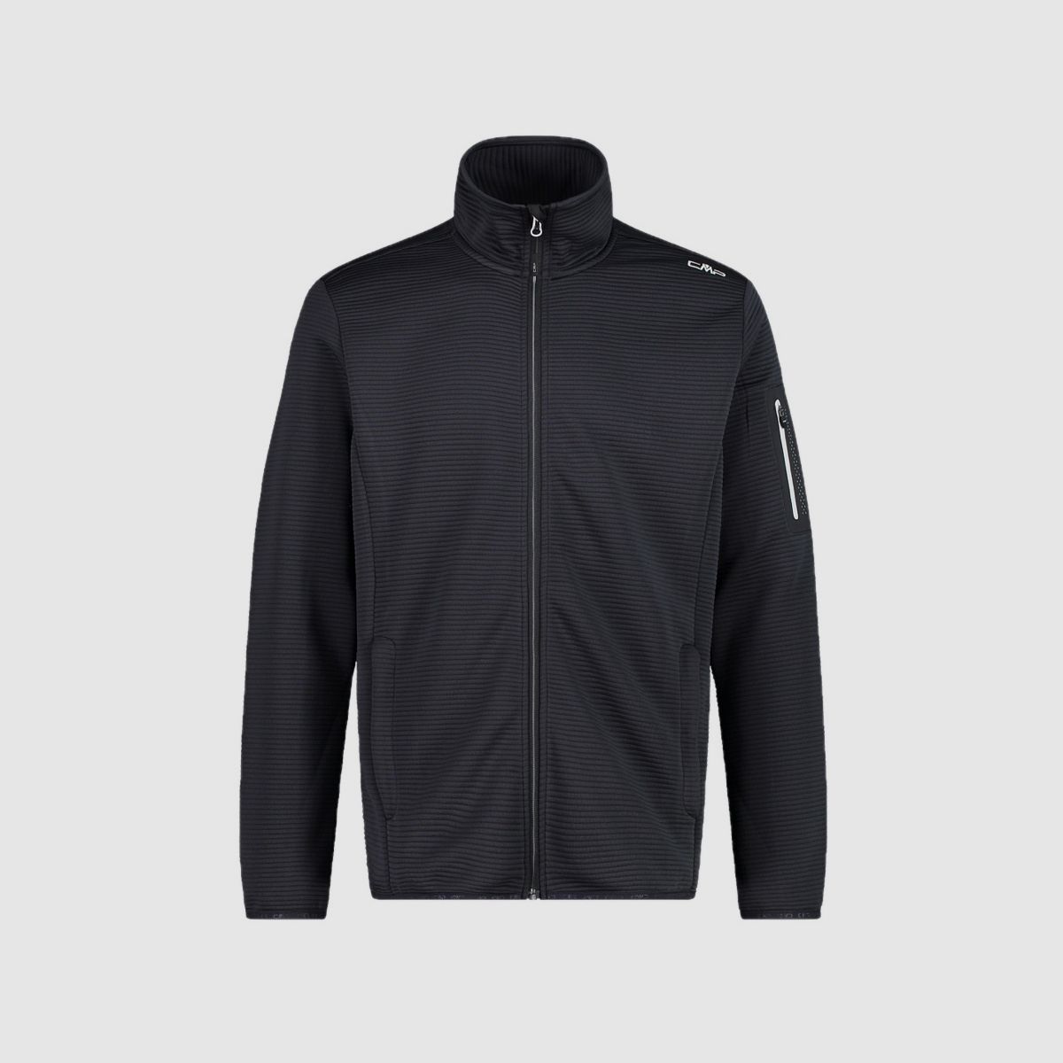 CMP Herren Jacke Unlimitech Fleece mit Reißverschluss Anthrazit