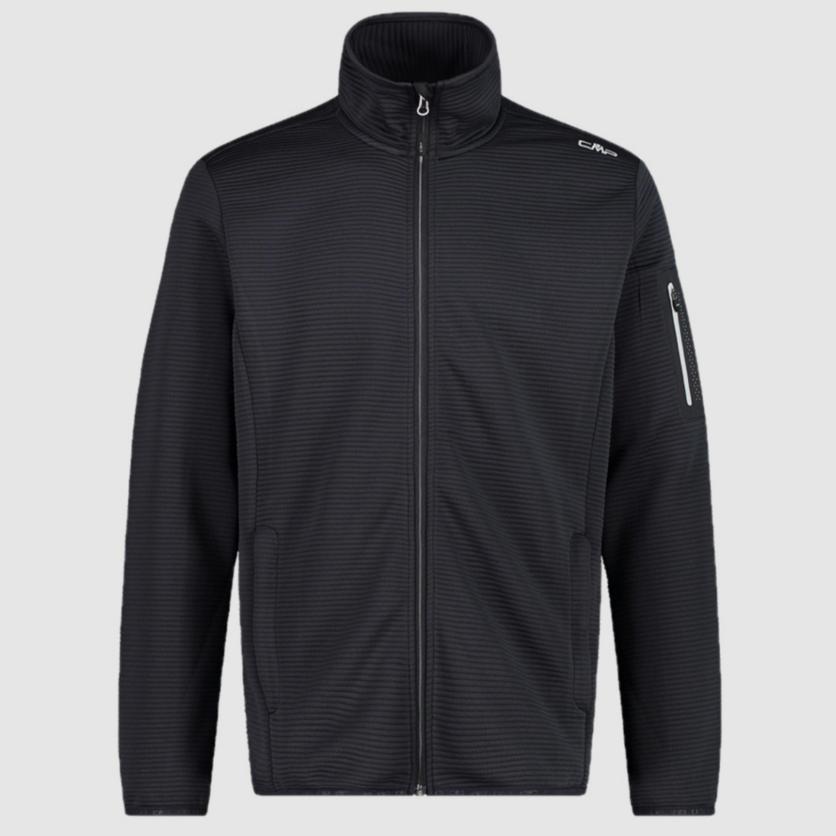 CMP Herren Jacke Unlimitech Fleece mit Reißverschluss Anthrazit