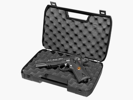 Bruni Guns US Combat M1911 CO2 Luftpistole Kal. 4,5mm BB Non Blowback mit Metallschlitten schwarz