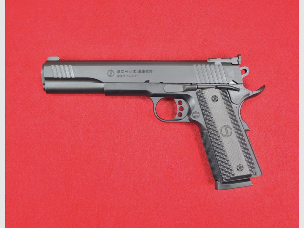 Schmeisser Hugo 1911 schwarz 6" .45 Auto