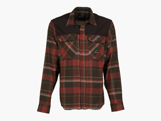UNIVERS – JAGDSHIRT FLANELL CORDURA MIT SCHOTTISCHER SUEDE