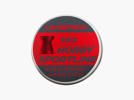 Hobby Sportline Plomb Umarex Flachkopf Kal. 4,5mm 0,45g x500