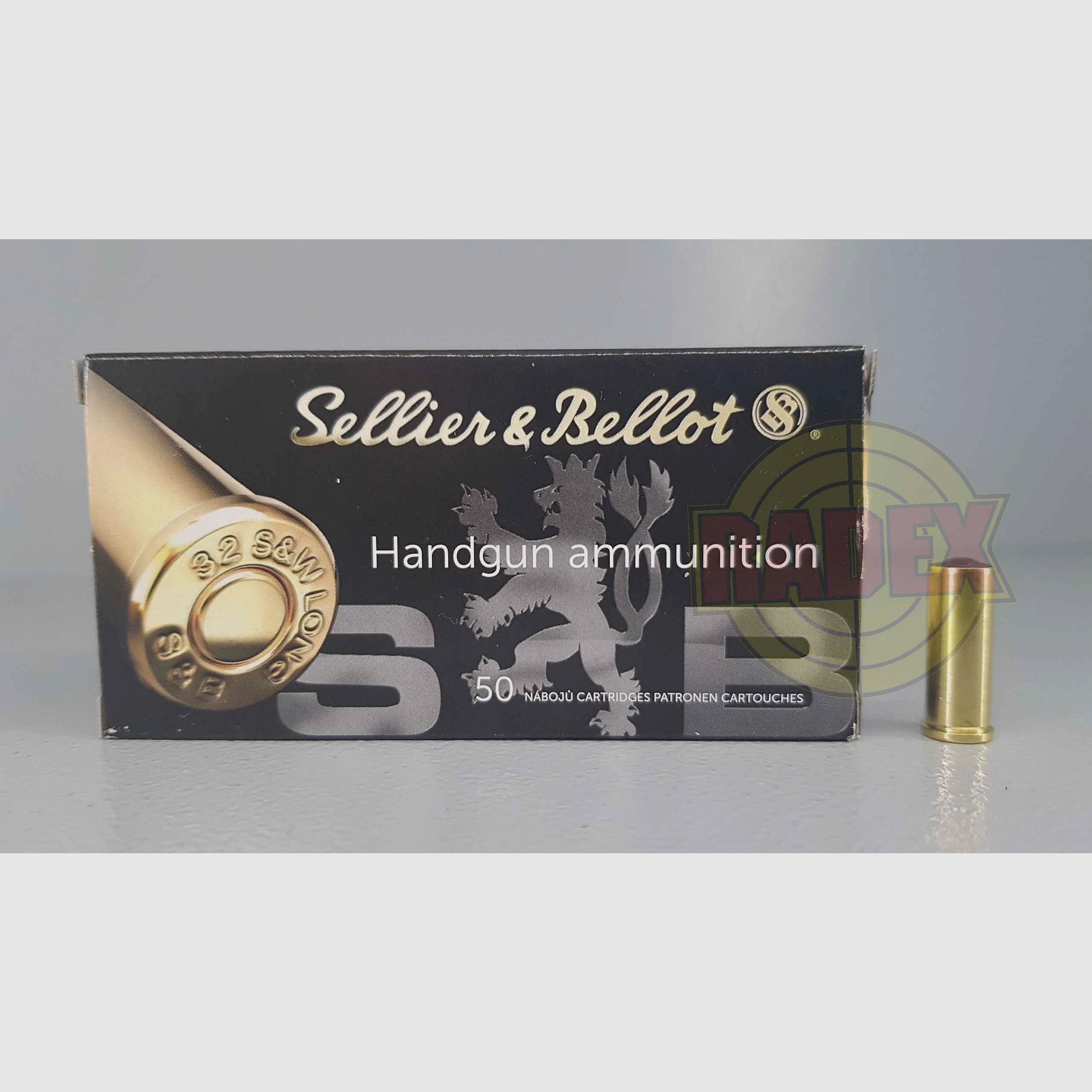 Munitions S&B cal. .32 S&W WC 6,5 g