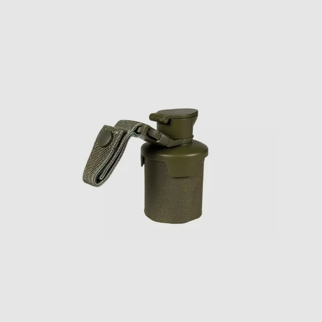 Kugelbeutel mit Flaschenkopf, faltbar mit Molleclip, OD