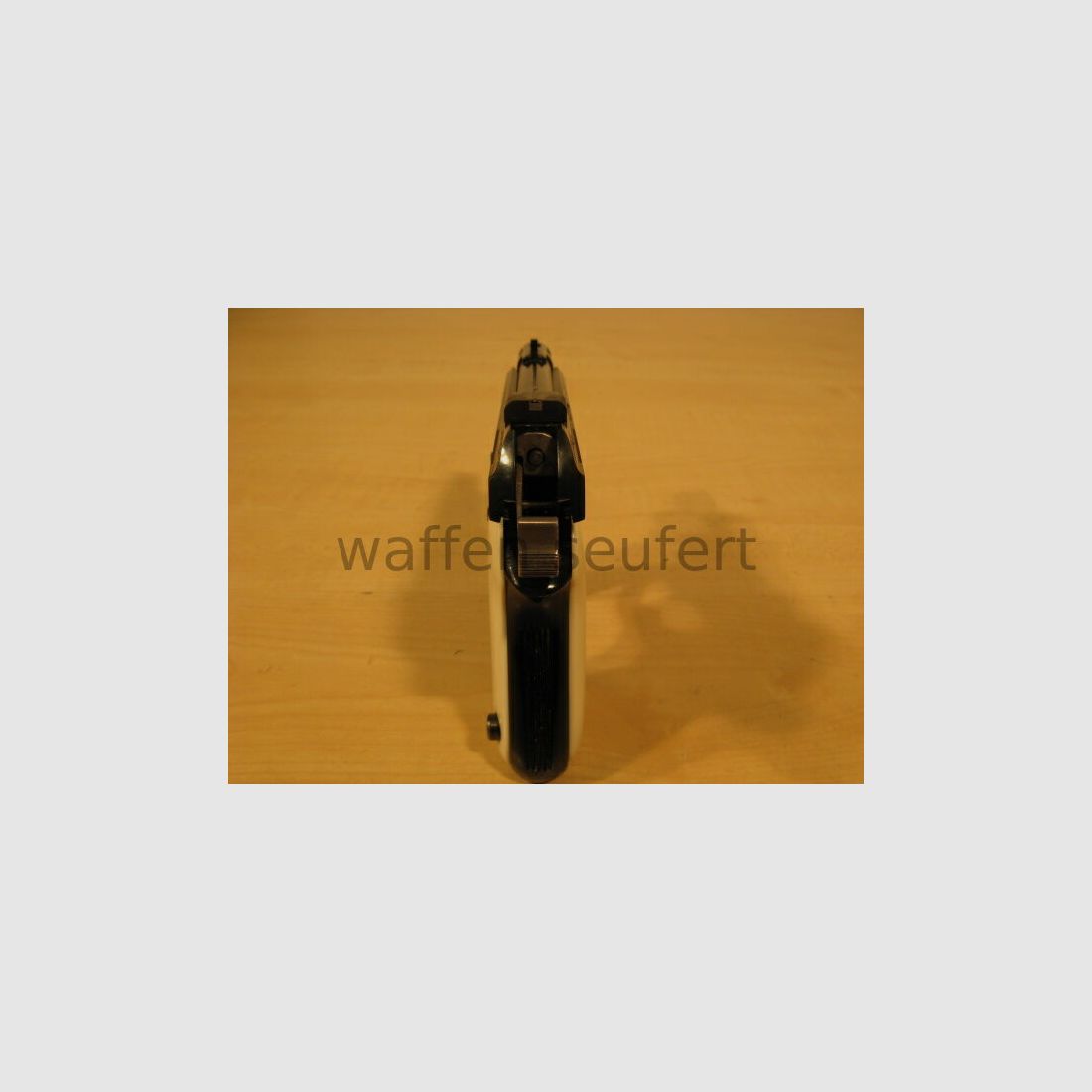 Unique L pistol elegantly refined