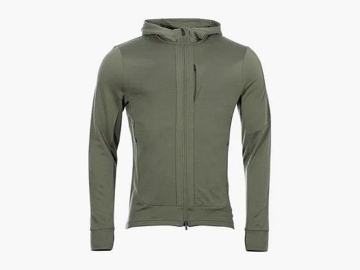 Icebreaker Icebreaker Zip Hoodie Quantum III loden