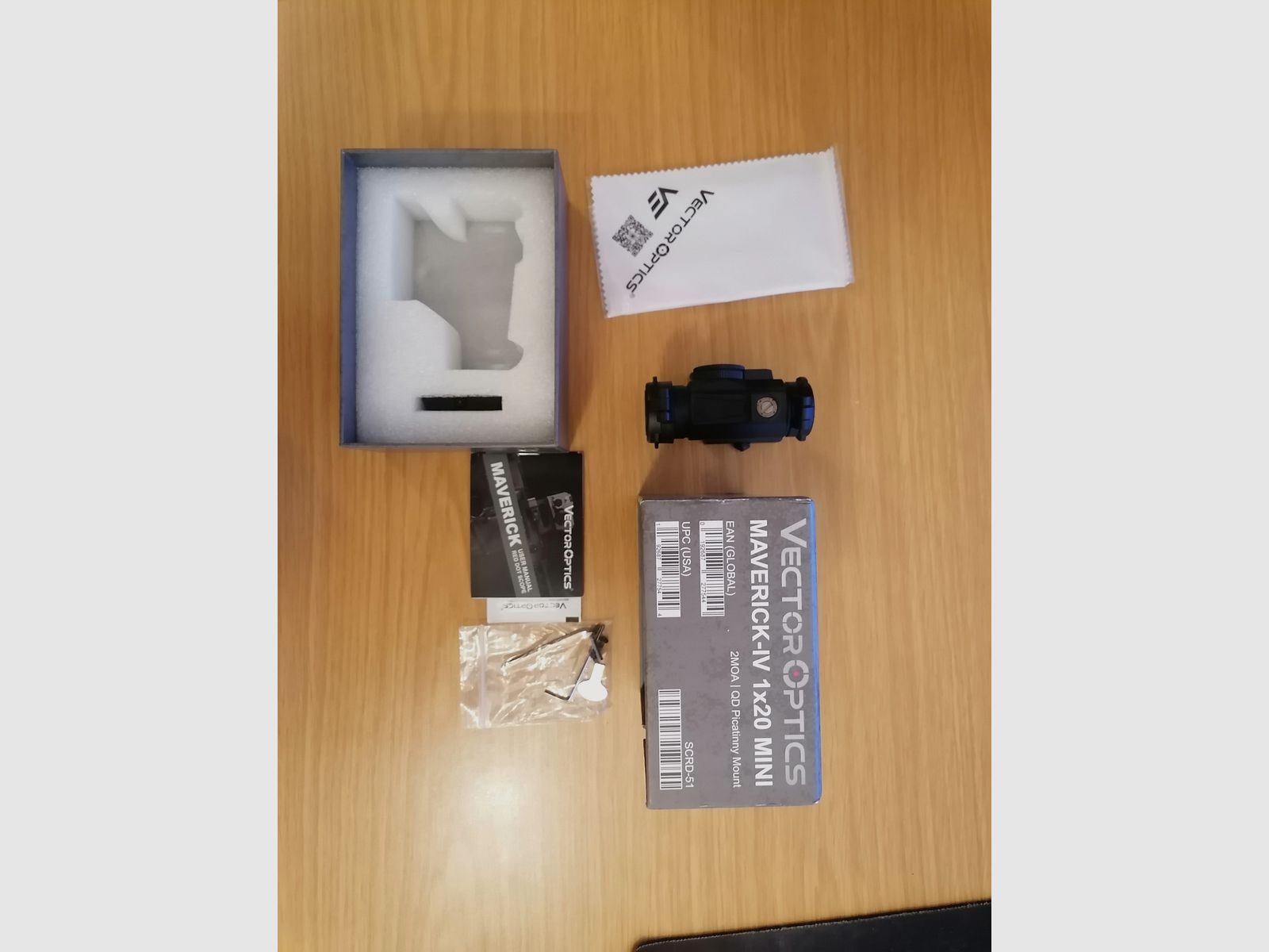 Vector Optics SCRD-51 Maverick-IV 1x20 Min