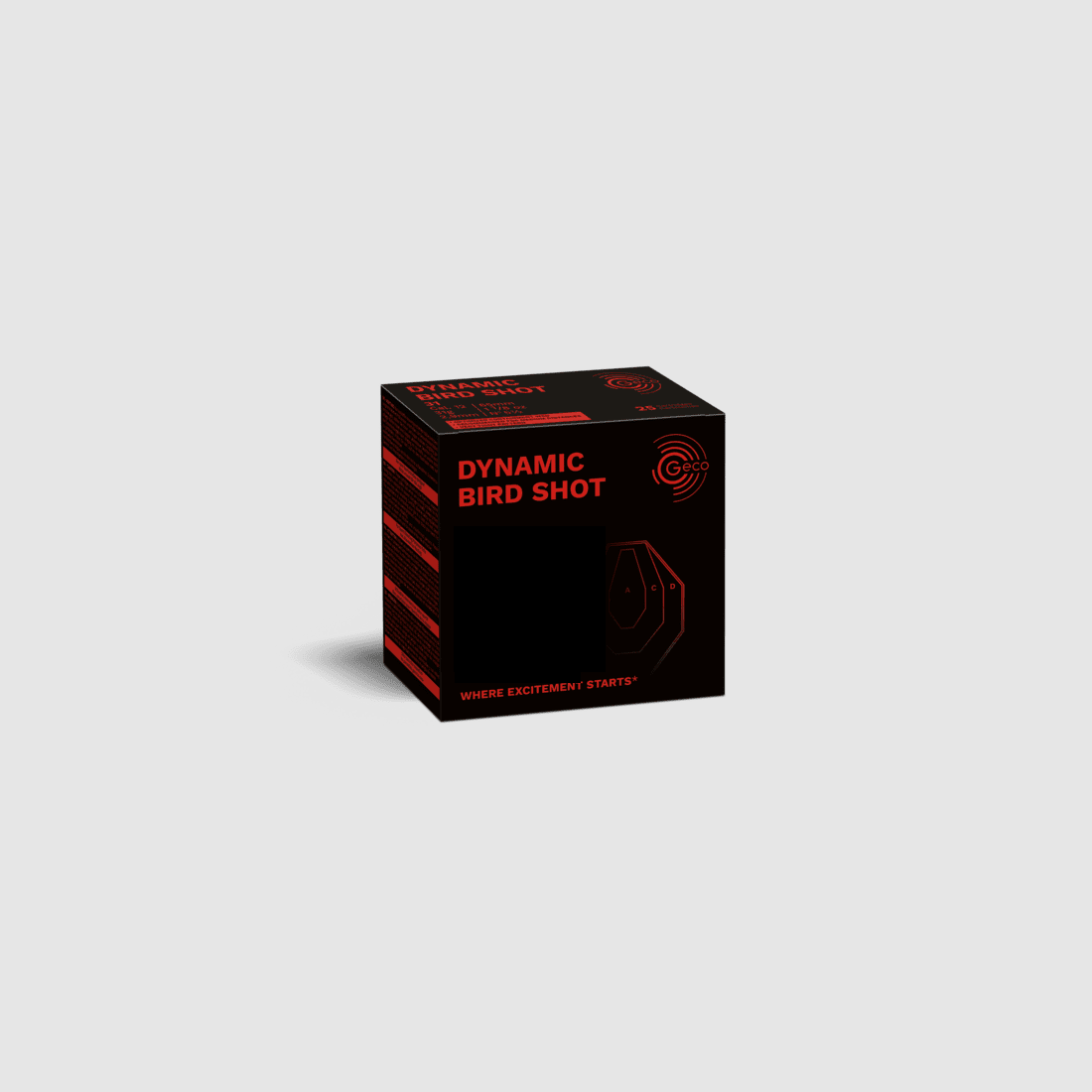 Geco Dynamic Bird Shot 2,7 mm 28 g Kal. 12/70 - 25 Stk.