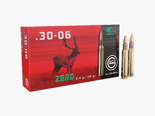 Patronen 30.06 GECO ZERO 8,8 gr.