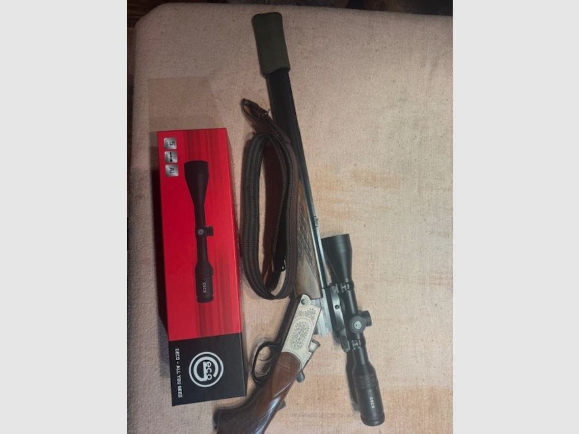 Blaser Bockbüchsflinte 7x57R + 16/70 im Bestzustand mit GECO 3-9x40i