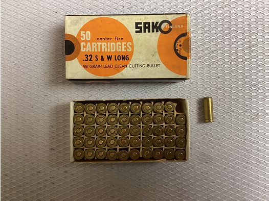 50 Patronen S&W Long