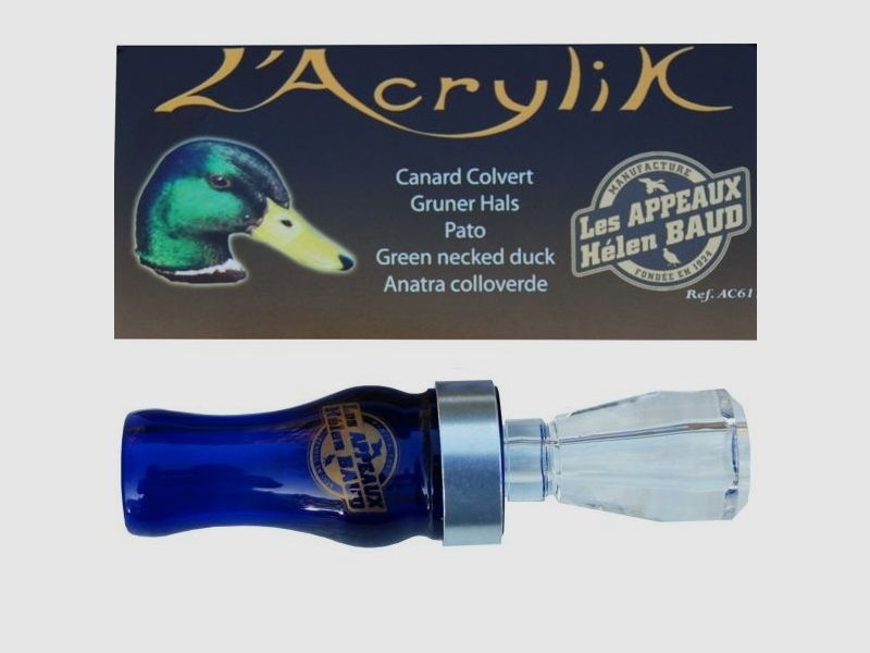 Entenlockruf Mallard Single - L´Acrylik Helen Baud
