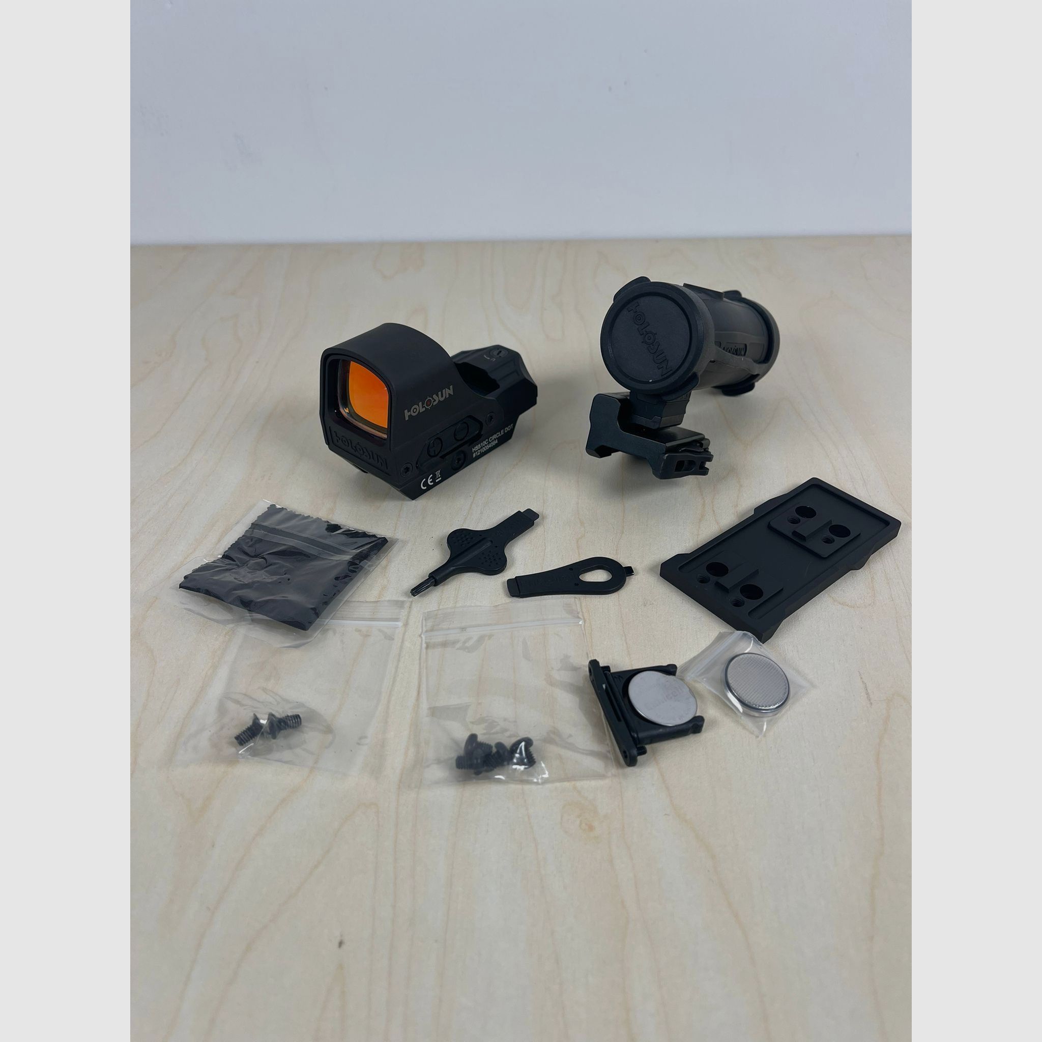 Holosun Set HS510C + HM3X Magnifier + Schutzkoffer