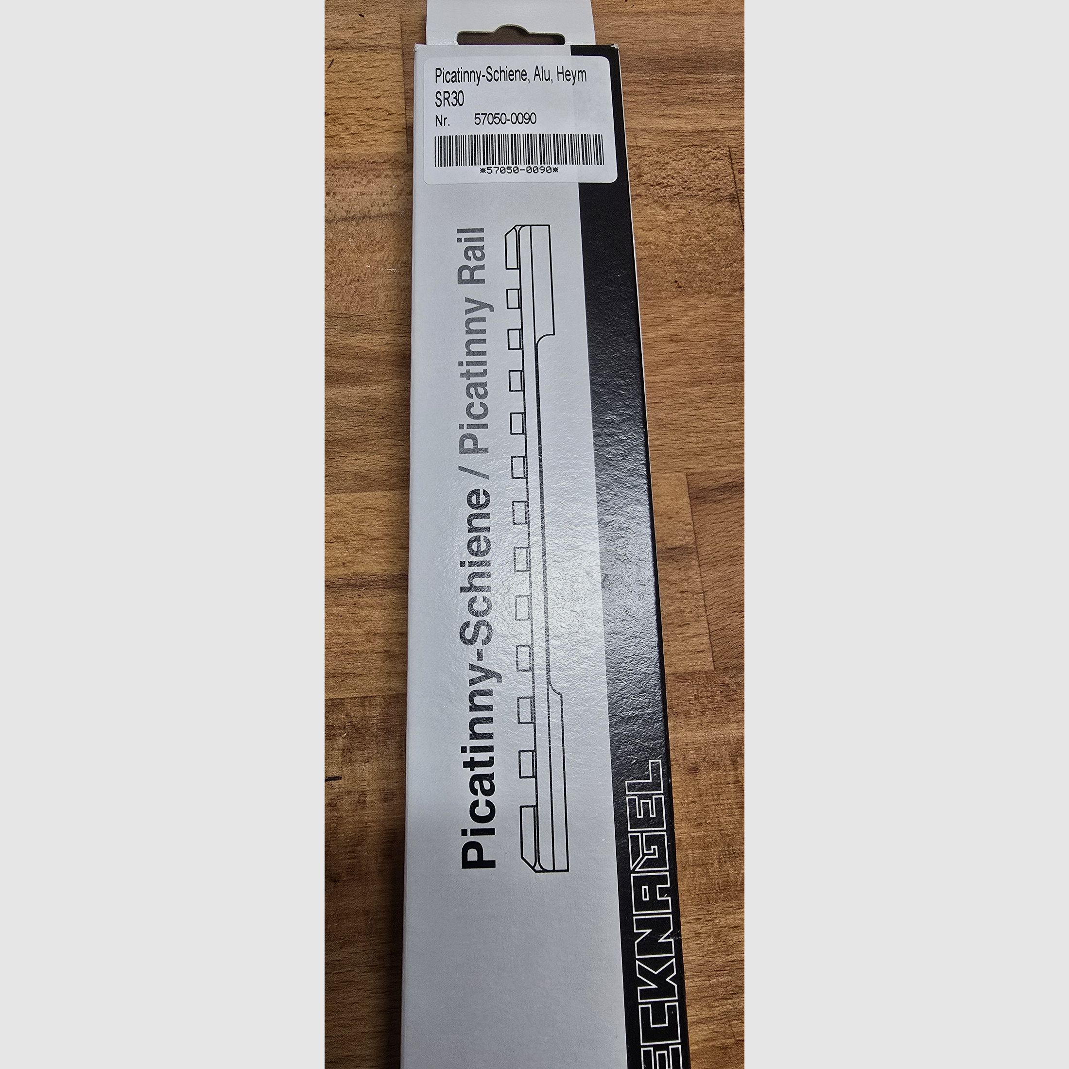 Riel Picatinny Recknagel para HEYM SR 30 incluye tornillos NUEVO