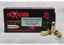 Geco Hexagon 9mm Luger 124gr. 8.0g 50 pieces quantity discounts