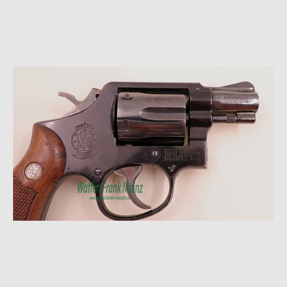 Smith u. Wesson - USA Mod. 12 (Airweight / Dural), Bild 3 von 6