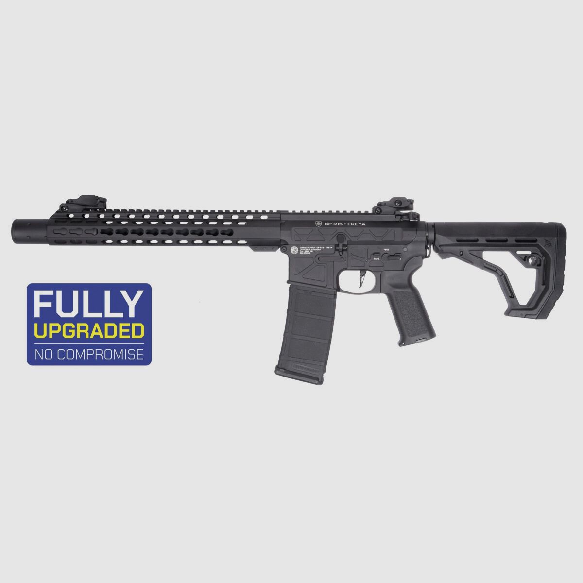 GP R15 FREYA SilentOps FREYA ALPHA Schwarz S-AEG Frei ab 18 Jahren | Delta Armory