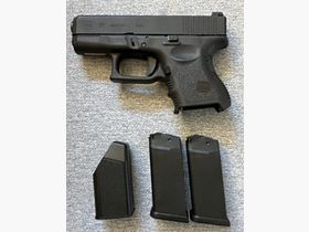 Glock 26 pistol caliber 9mm Luger new! Top