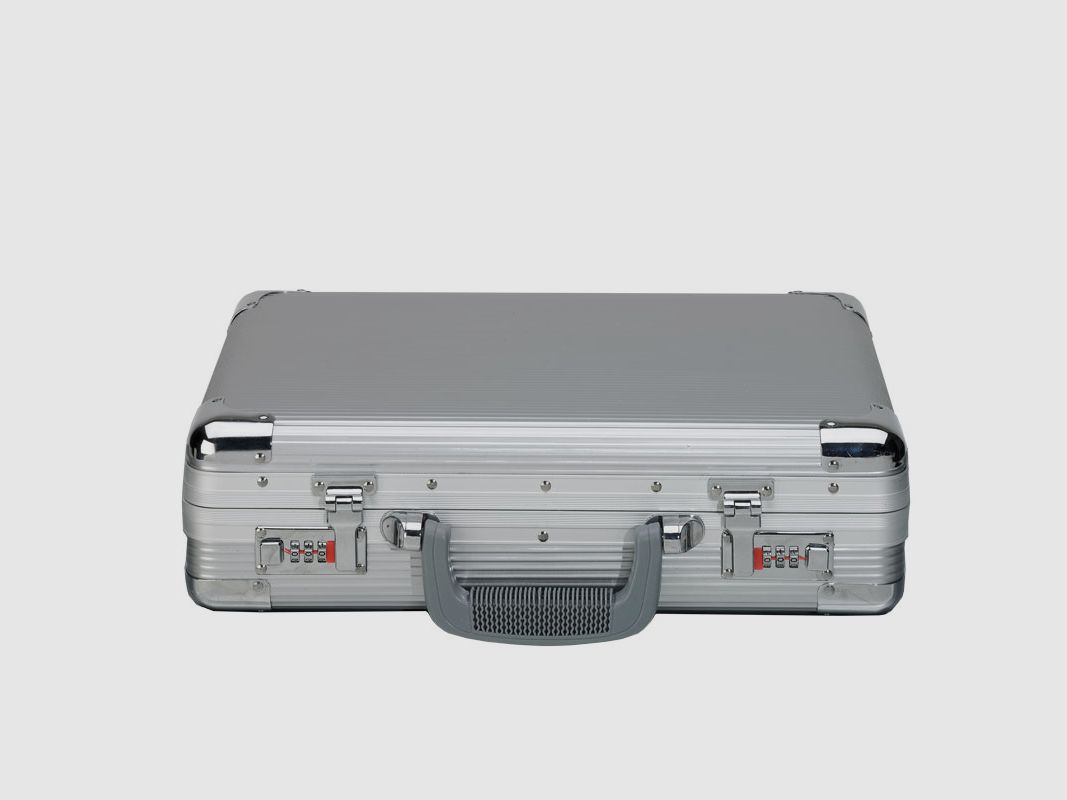 Aluminum gun case for handguns