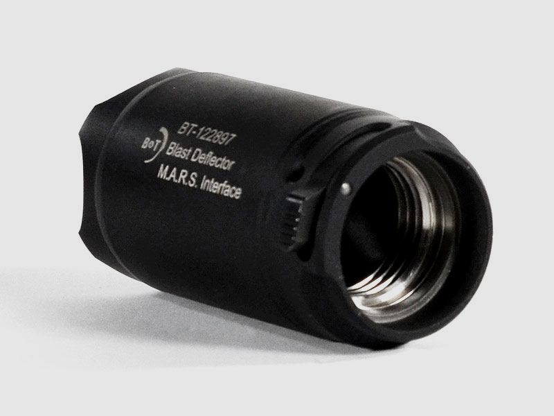 B&T Blast Deflector mit Glasbrecher M.A.R.S, Schwarz