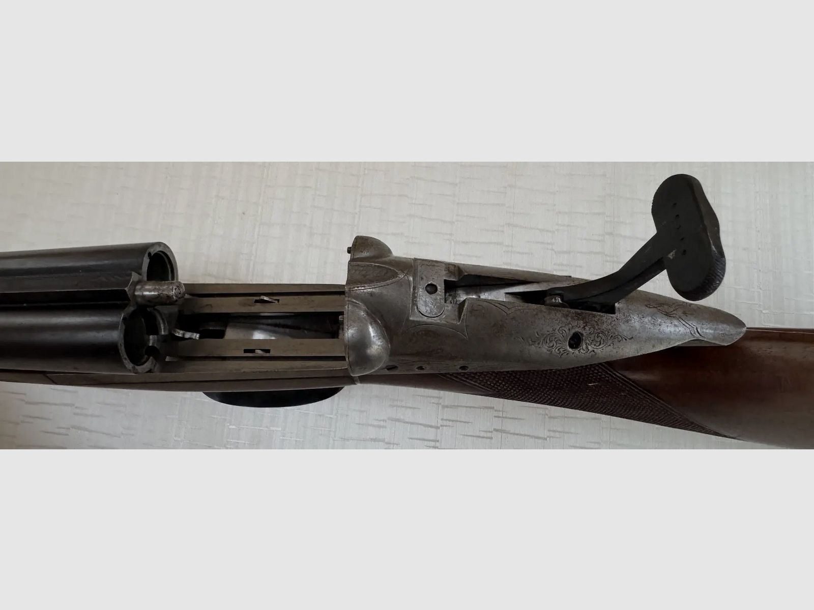 Halifax St. Étienne Doppelflinte System Daren Kaliber 16/65