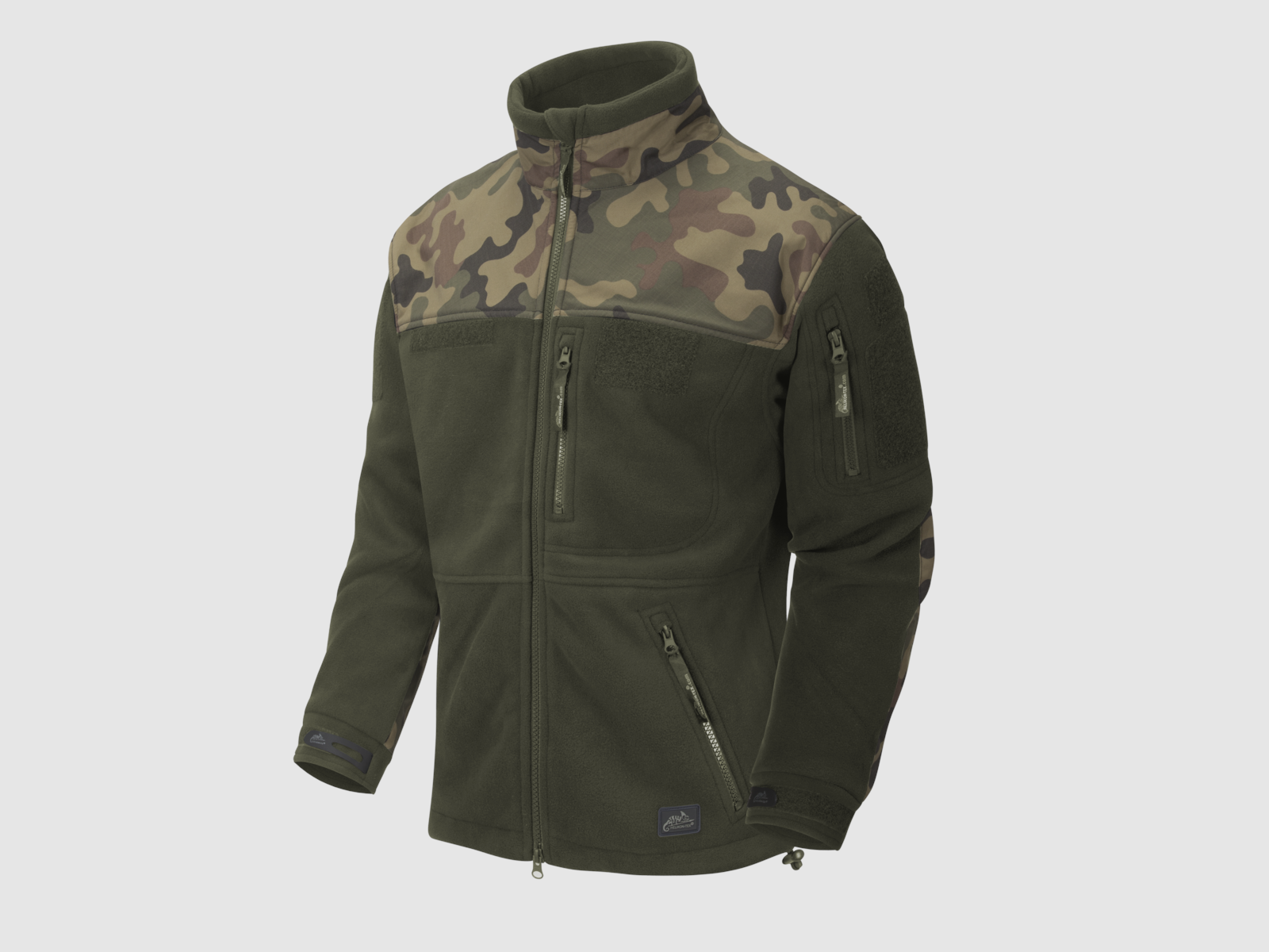 Bluza Helikon INFANTRY Fleece PL Woodland 3XL, zdjęcie 1 z 10