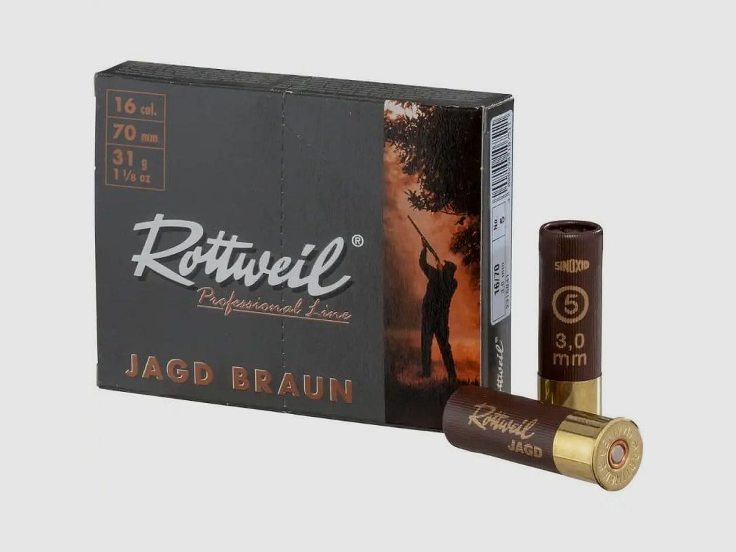 Rottweil Jagd Plastik 16/70 3,0 mm - 10 Stk.