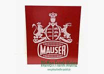 Mauser Werbetafel, Bild, Schild