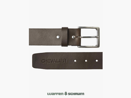 Chevalier Leather Belt Halton Leather Brown