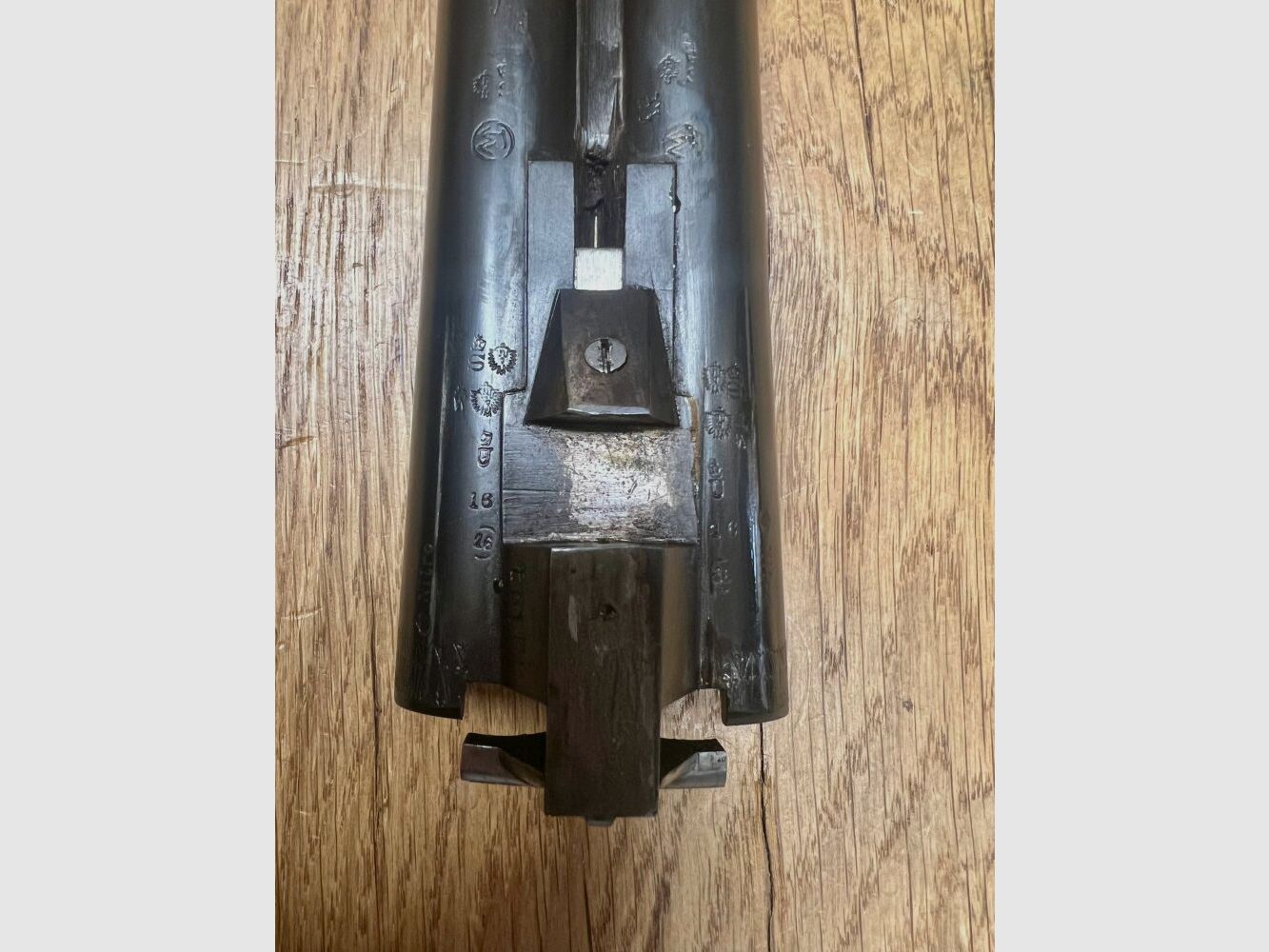 W. Collath & Söhne Sammlerwaffe Doppelflinte mit Exzenterverschluss