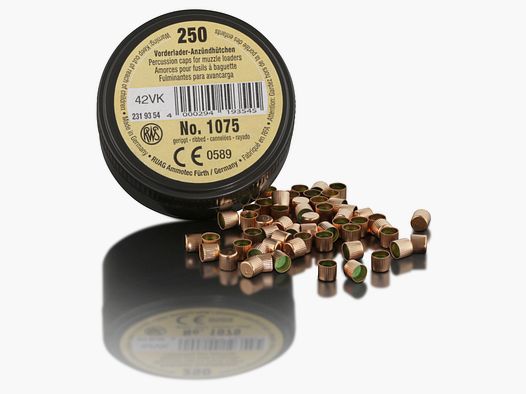RWS Vorderladerzündhütchen 1075, Kaliber