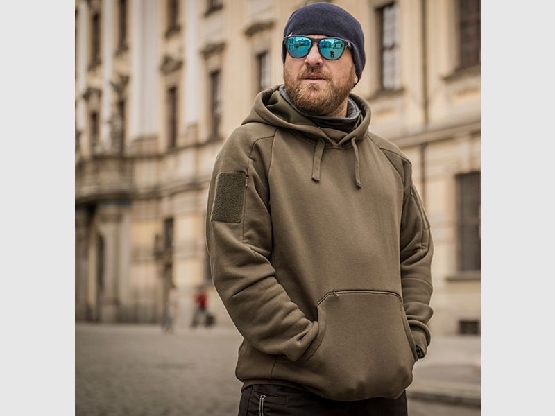 HELIKON-TEX URBAN TACTICAL HOODIE KANGAROO ROT