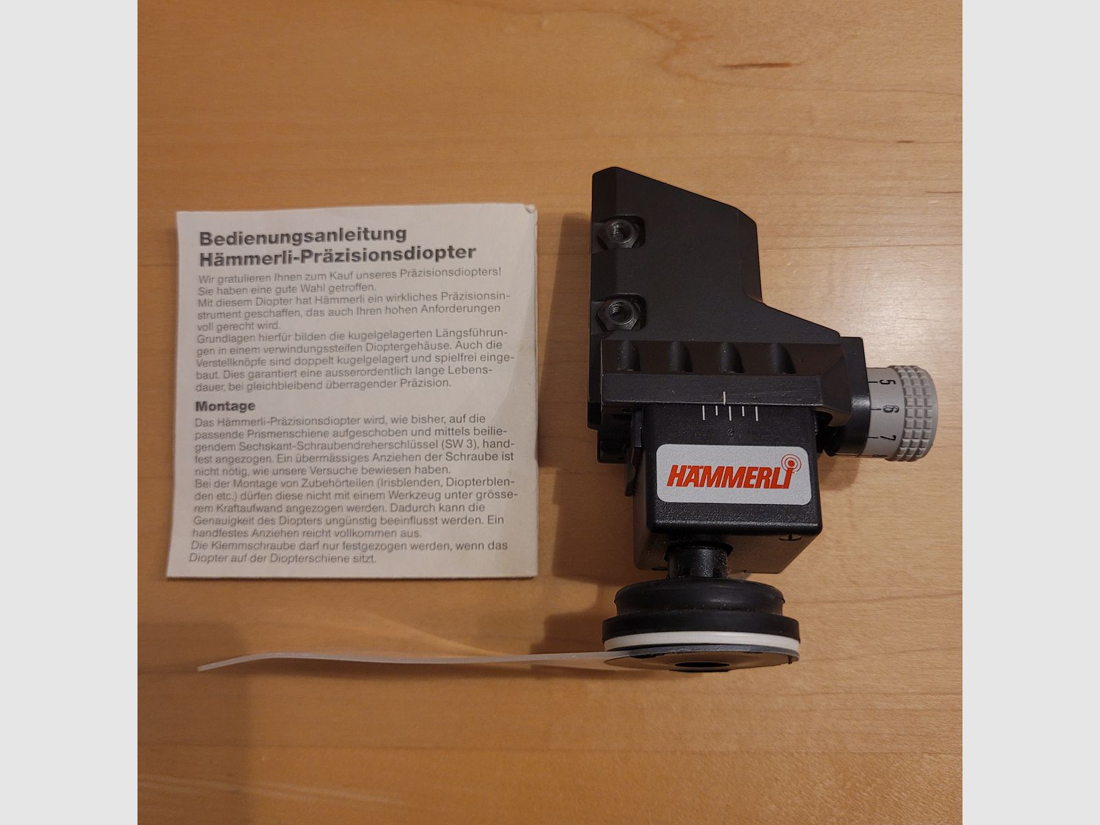 Diopter - Hämmerli Präzisionsdiopter