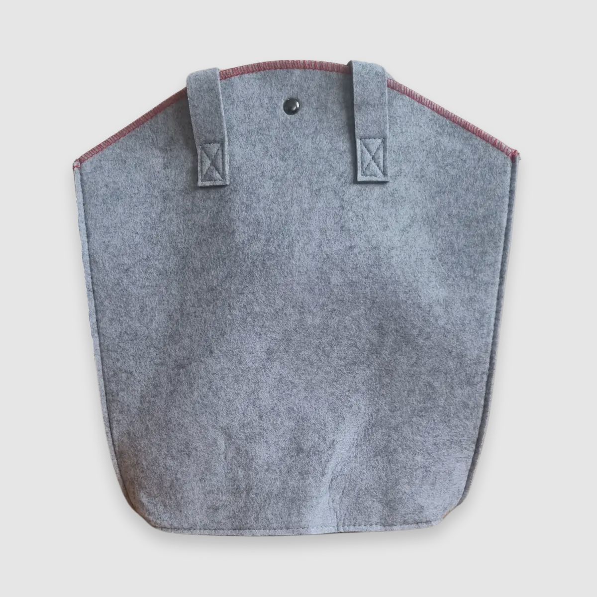 Felt bag with deer head emblem