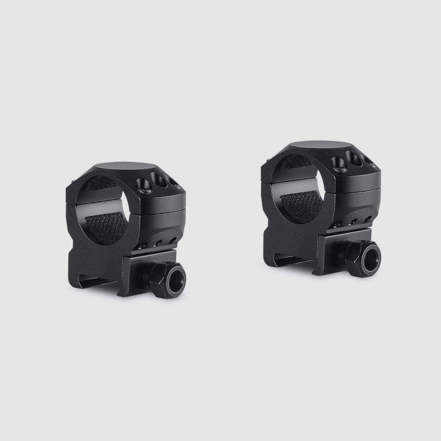 Montaje de anillo táctico medio Weaver de 1 pulgada de diámetro del anillo