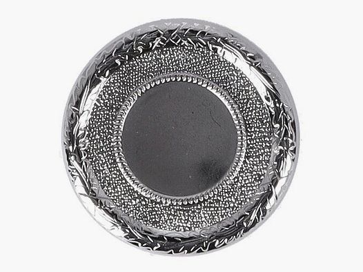 Auflage für Schützenschnur 40mm silberfarben