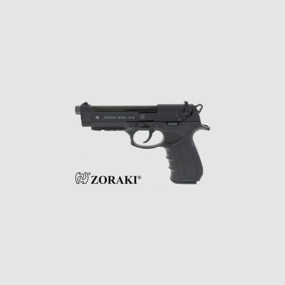 Zoraki 918-P blued 9mm P.A.K.