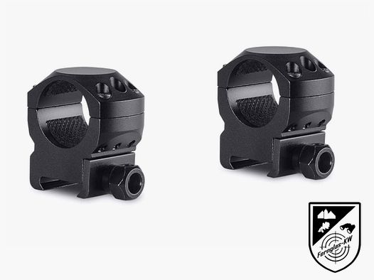 HAWKE 24111 tactical ring mount for riflescope Weaver 25.4mm center 2 pieces