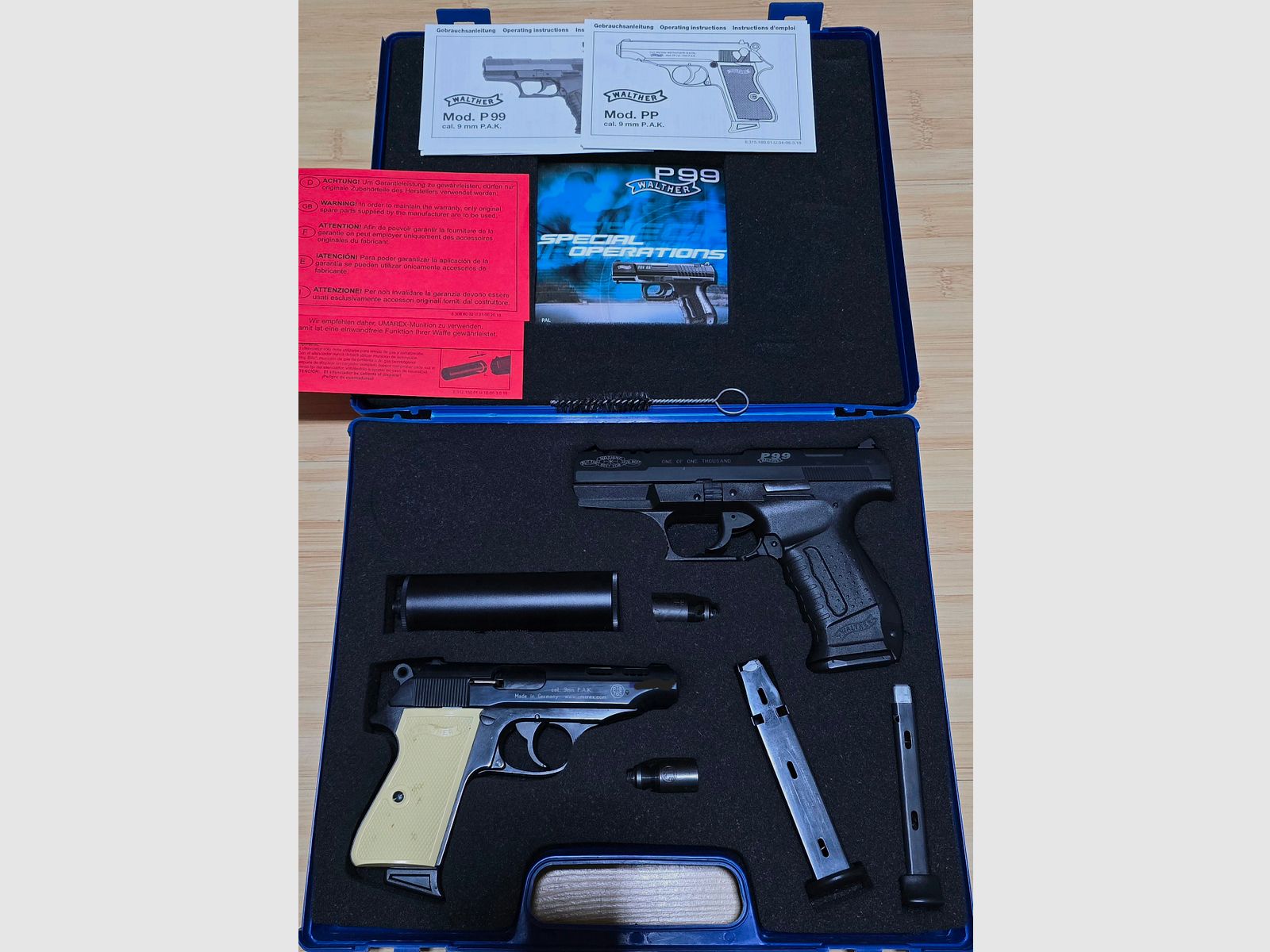 Walther P99 PP Special Edition ONE OF A THOUSAND