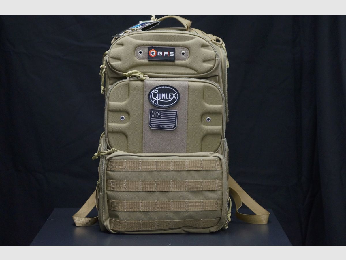 Zaino Tattico GPS per 4 Pistole FDE, immagine 2 di 6
