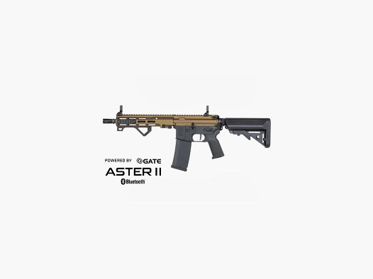 SA M4 CQB M-LOK (SA-P23 PRIME™ Aster II ETU BLDC™) Fusil Airsoft Libre à partir de 18 ans – Chaos Bronze -F-