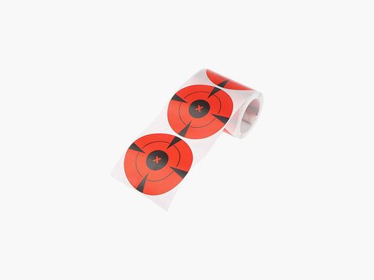 Cibles autocollantes Rouge/Noir